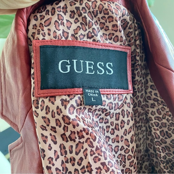 Vintage Guess leather jacket - Picture 4 of 4